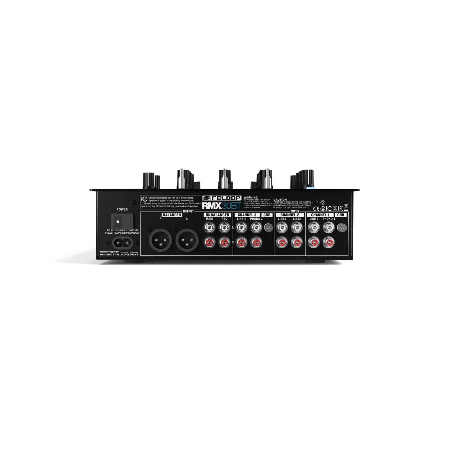 Reloop RMX-30 BT - All-Round Bluetooth DJ Mixer