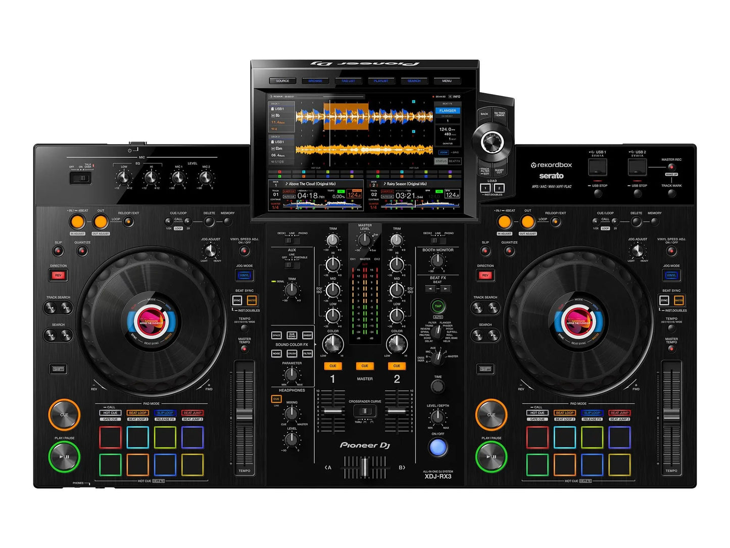 Pioneer DJ XDJ-RX3 VM-70 speaker bundle