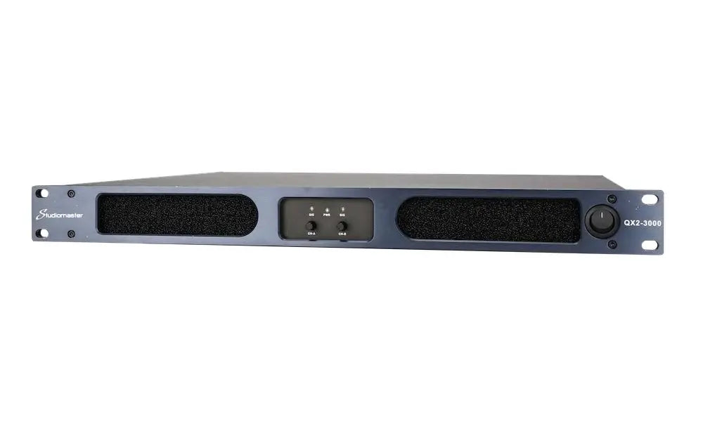 Studiomaster QX2-1300 2 x 1100W 1U Power Amplifier