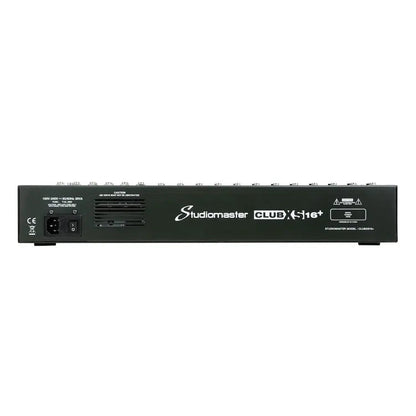 Studiomaster CLUB XS 16+ 16 Channel PA Mixer with Effects & Bluetooth