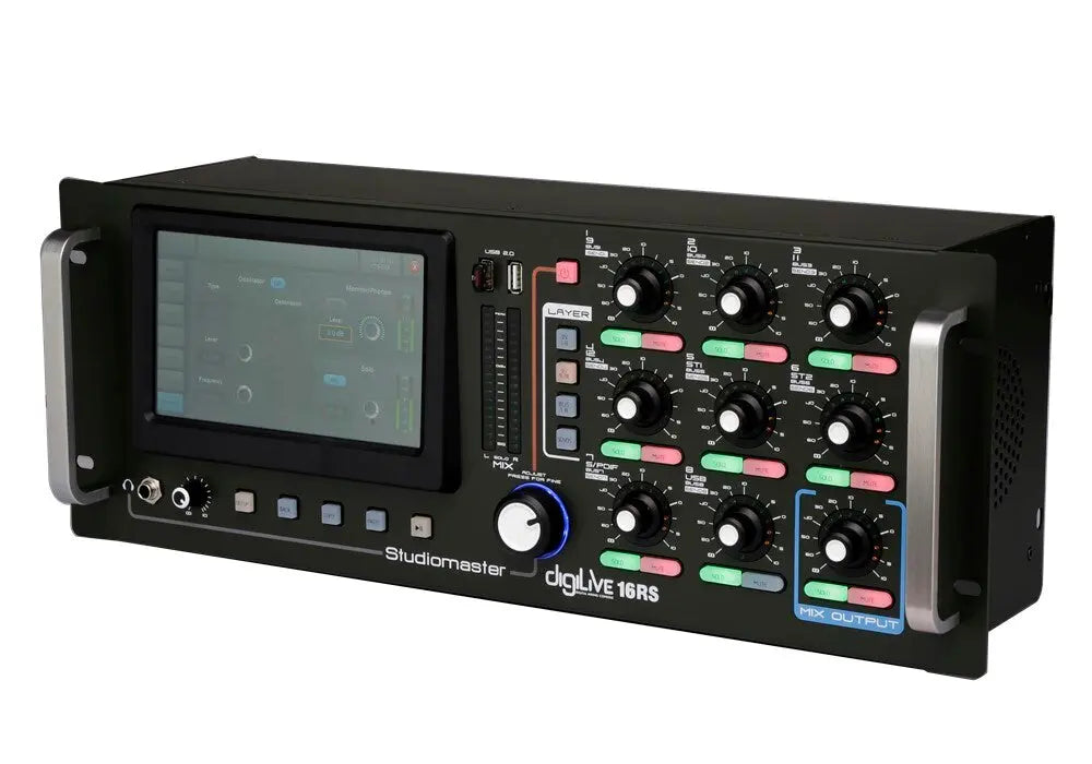 Studiomaster DIGILIVE 16RS 16 Input 8 Output Digital 19" Rack Mixer